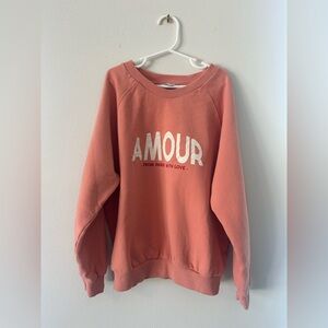 Emile et Ida “Love Sweat” Sweatshirt – Grenadine 🍒 | NWOT